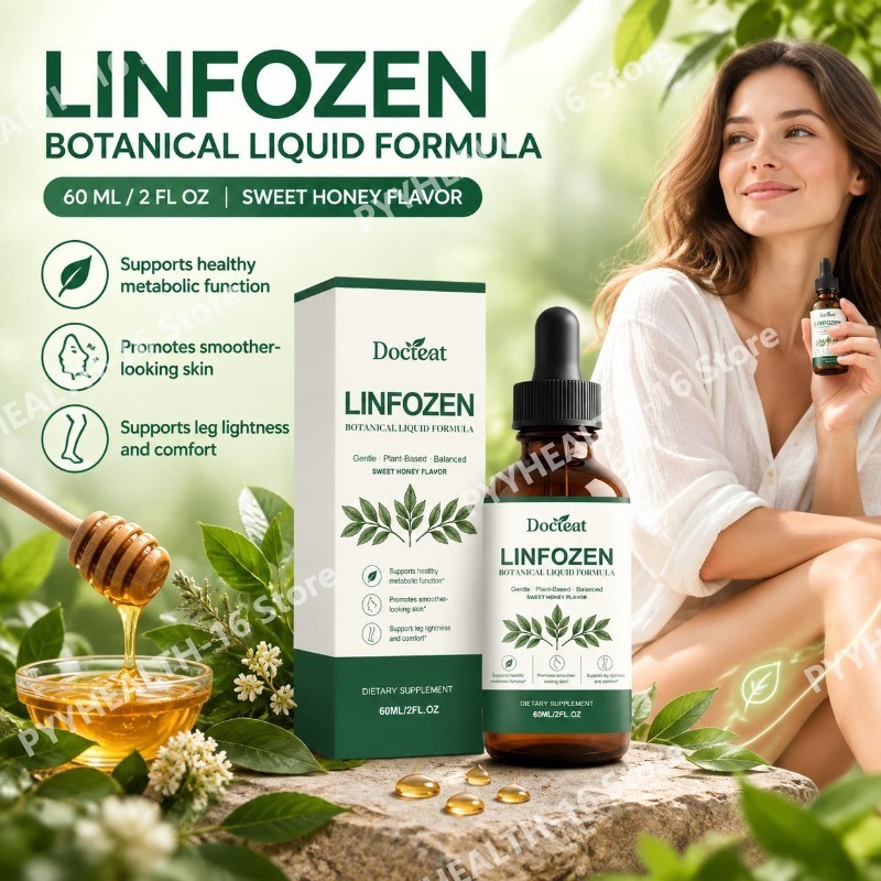 Herbal Wellness Liquid - LINFOZEN Sıvı Tatlı Bal Bitkisel Formül,